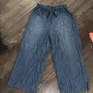 oversized flowy pants